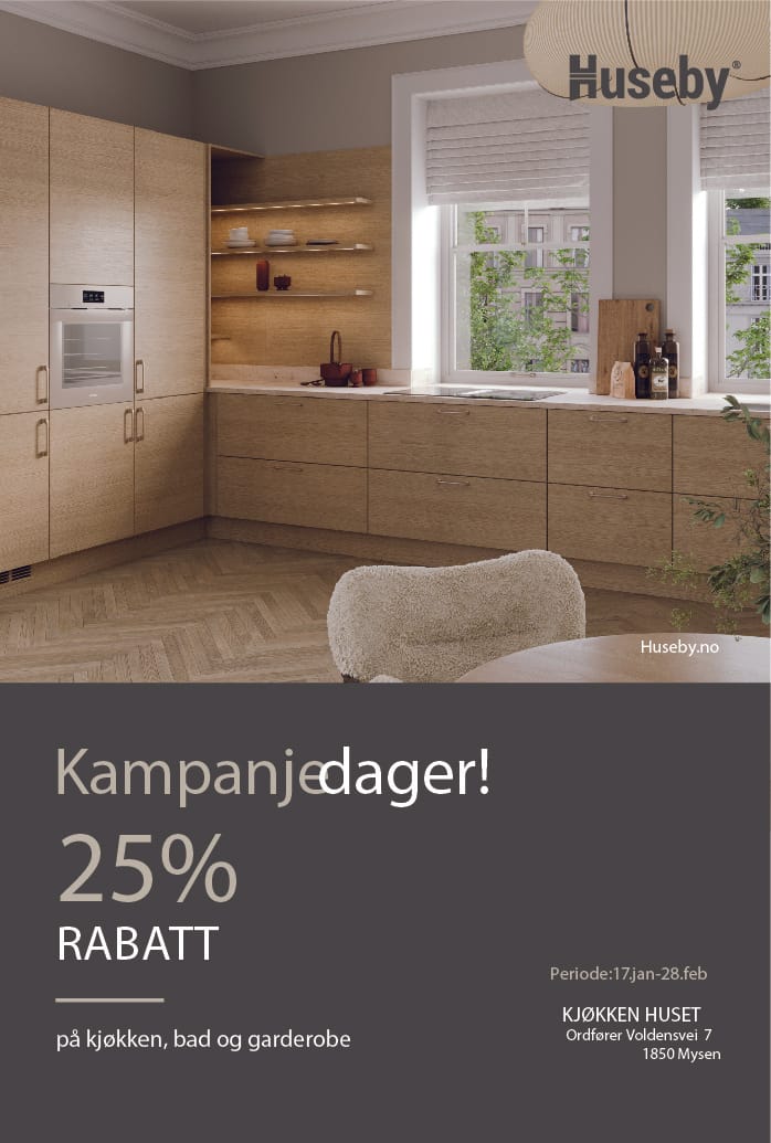 Kampanjedager Husby 25%