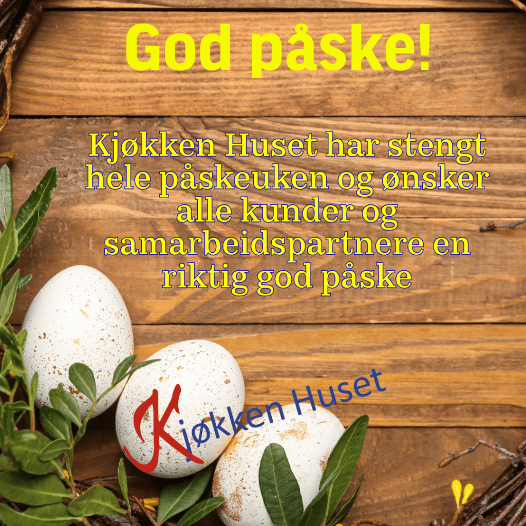 God påske Kjøkken Huset