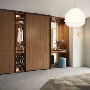 Huseby-Linje-skyvedorsgarderobe